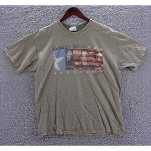 George Strait T-Shirt Mens Large An American Original Gildan